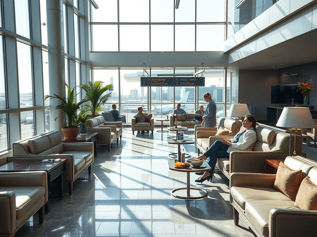 Free Airport Lounge Access Benefits